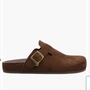MIA Brown Suede mules